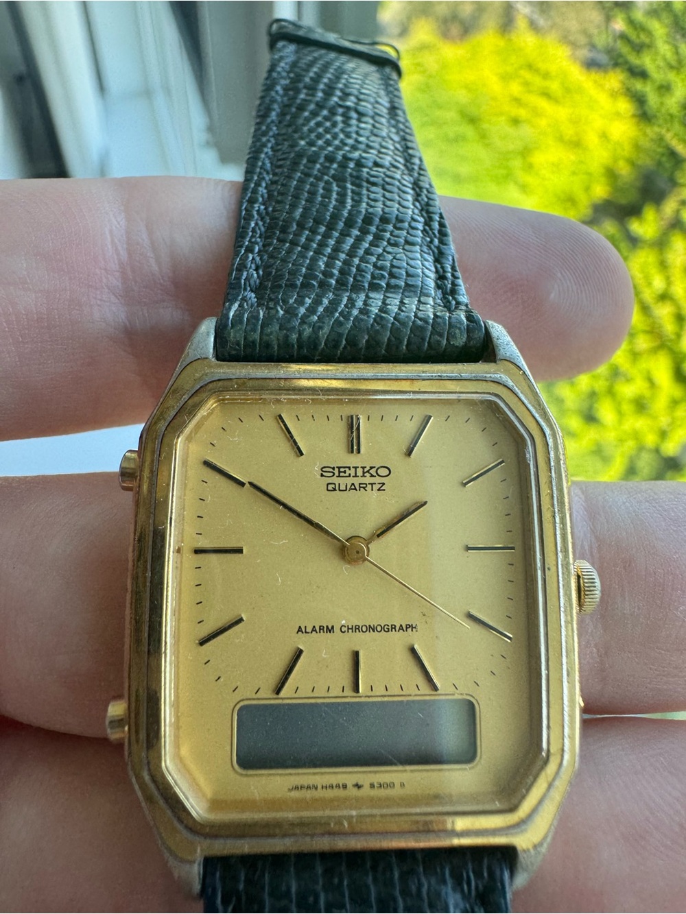 Seiko Digital Tank - As is needs strap
